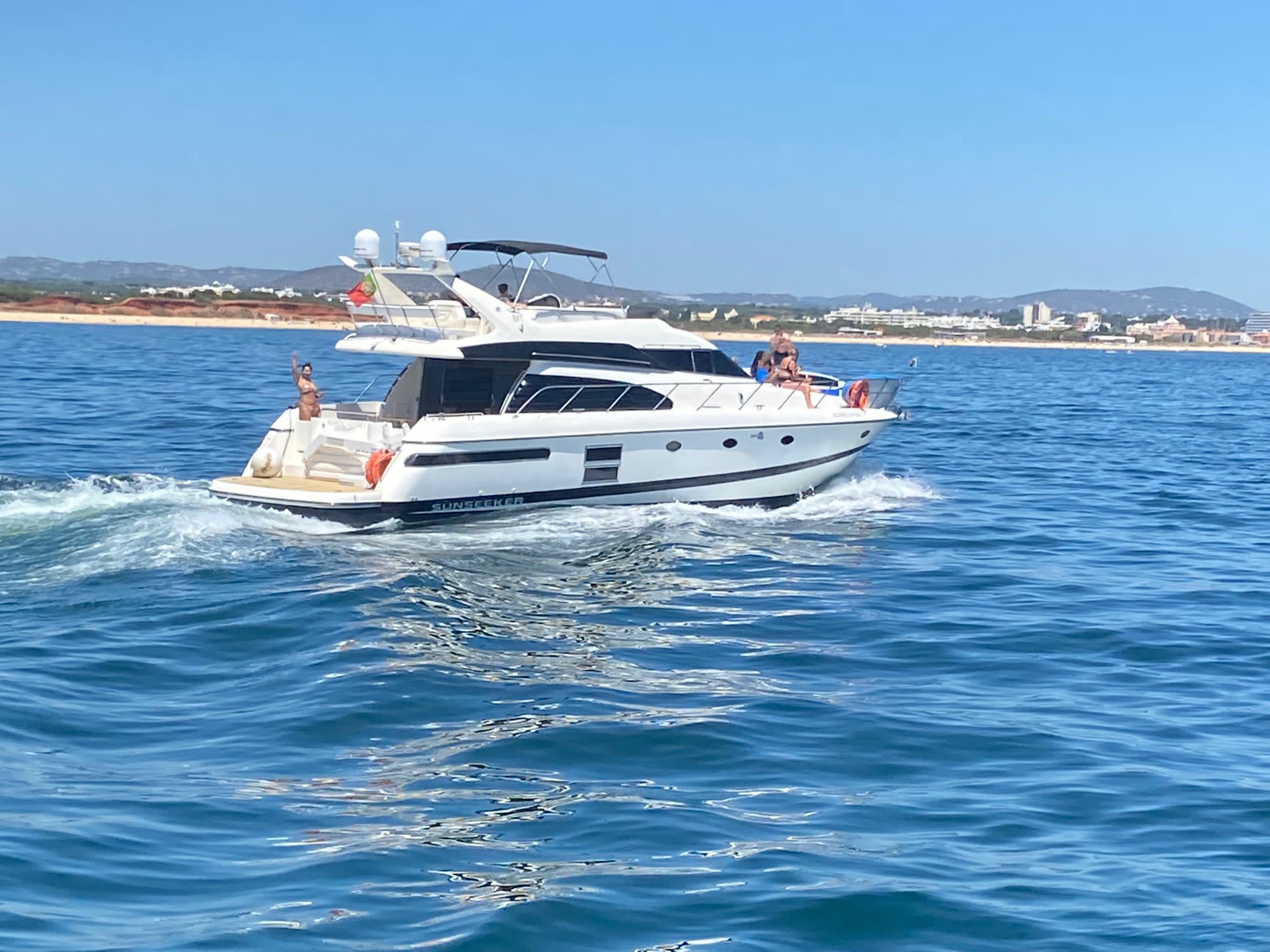 vilamoura sunseeker yacht charter